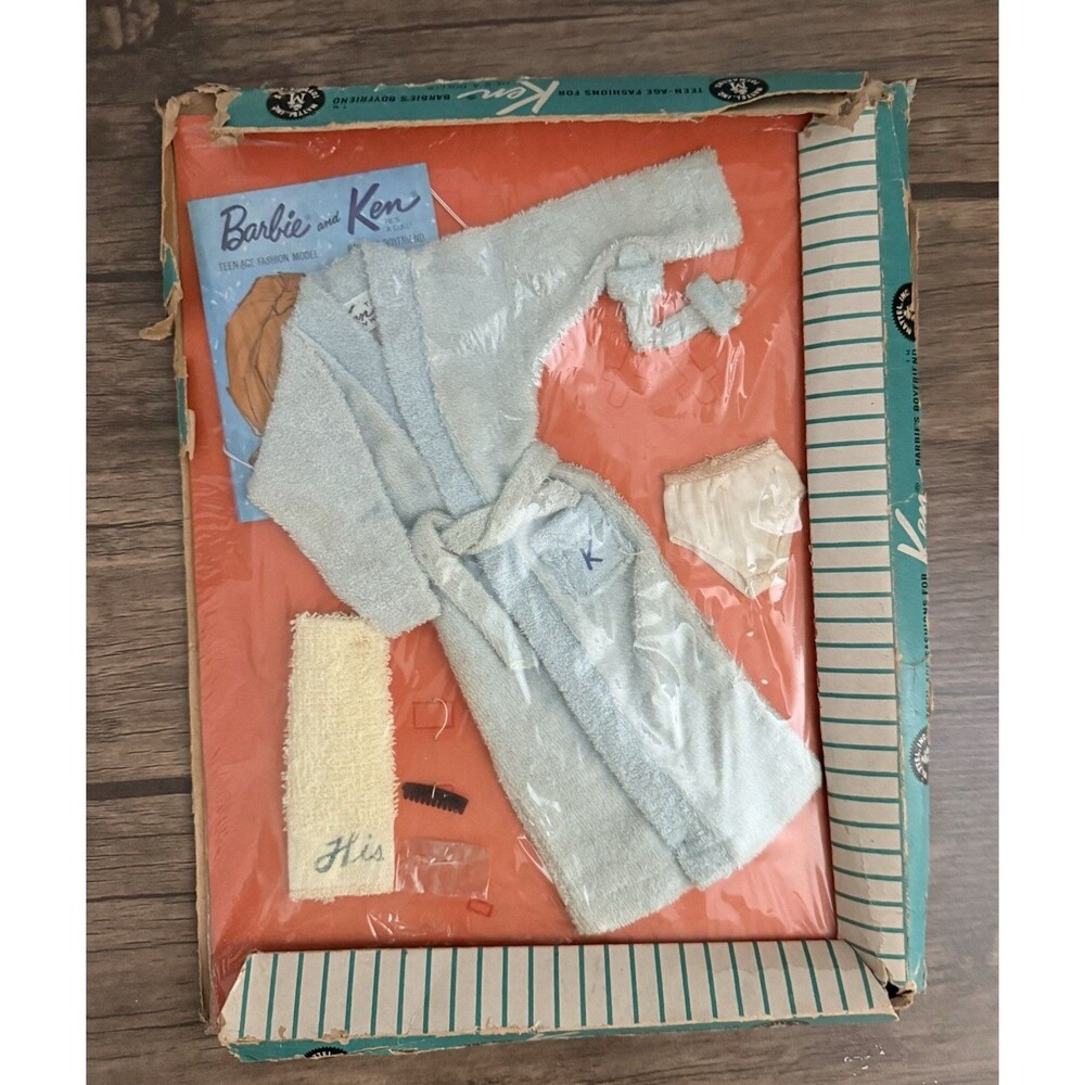 Mattel Ken “Terry Togs”s Outfit | 1961 | Open Box Some Items Missing | #764 |